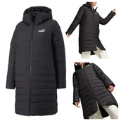 Płaszcze damskie - Płaszcz ocieplony damski Puma Essentials Hooded Padded 848942 r.S - miniaturka - grafika 1