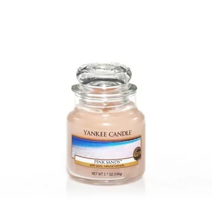 Yankee Candle Classic Small Jar świeca zapachowa Pink Sands 104g - Świece - miniaturka - grafika 2