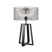 Lampy stojące - Lampa stołowa industrialna WOLOS LOFT bialy, biały 400079 - miniaturka - grafika 1