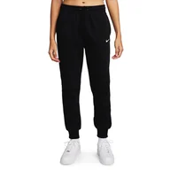 Spodnie sportowe damskie - Spodnie Nike Sportswear Phoenix Fleece FZ7626-010 - czarne - miniaturka - grafika 1