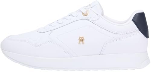 Tommy Hilfiger Damski Corporate Mix MAT Runner FW0FW09318 Low Top, niebieski (RWB), 40, Niebieski Rwb, 40 EU