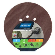 Materiały ścierne - Krążek ścierny 225 mm 8 otworów P80, 5 szt. - miniaturka - grafika 1