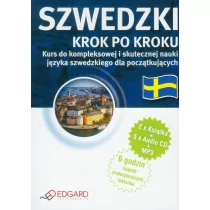 Edgard Katarzyna Malecha Szwedzki. Krok po kroku (pakiet) - Pozostałe języki obce - miniaturka - grafika 1
