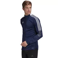 Bluzy męskie - Adidas, Bluza męska, TIRO 21 Track Jacket GH4474, granatowy, rozmiar XL - miniaturka - grafika 1