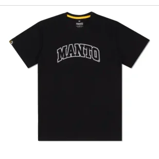 MANTO T-shirt Koszulka Varsity 25 Black - Koszulki sportowe męskie - miniaturka - grafika 1