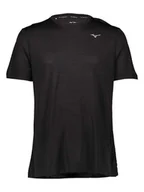 Koszulki sportowe męskie - Mizuno Koszulka sportowa w kolorze czarnym - miniaturka - grafika 1