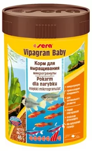 Sera Vipagran Baby granulowany pokarm dla narybku 50ml - Pokarm dla ryb - miniaturka - grafika 1