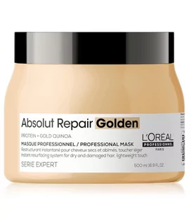 L'oreal Loreal LOREAL ABSOLUT REPAIR GOLD MASKA CIENKIE 500ml - Maski do włosów - miniaturka - grafika 1