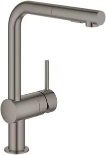 Bateria stojąca GROHE Minta brushed hard graphite 30274AL0 - Baterie kuchenne - miniaturka - grafika 1