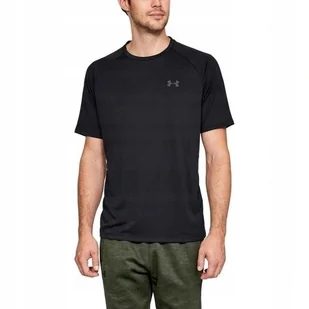 Koszulka Męska T-shirt UNDER ARMOUR Szybkoschnąca Sportowa 1326413-001-LG - Koszulki męskie - miniaturka - grafika 1