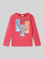 Koszulki dla chłopców - Bluzka z długim rękawem o kroju regular fit z mieszanki dżerseju i bawełny - miniaturka - grafika 1