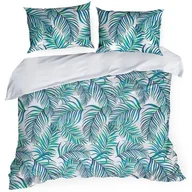 Pościel - Pościel 140 x 200 2cz Design Mikrowłókno Palms 02 - miniaturka - grafika 1