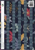 Dewocjonalia - Szaron Paginatory duże - kwiaty ciemne 07 5902574167620 - miniaturka - grafika 1