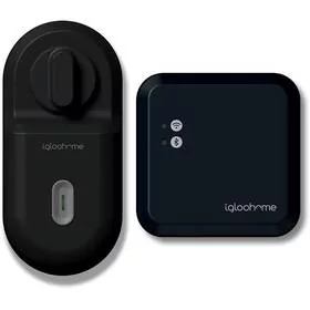 Zablokować Igloohome Retrofit Lock + Wi-Fi Bridge (OE1 + EB1) Czarny - Akcesoria do monitoringu - miniaturka - grafika 1