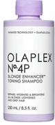 Szampony do włosów - Olaplex No.4P Blonde Enhancer, szampon tonujący do włosów blond i siwych 250ml - miniaturka - grafika 1