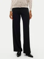 Spodnie damskie - Vero Moda Spodnie materiałowe Berlin 10318454 Czarny Wide Leg - miniaturka - grafika 1