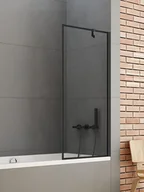 Parawany nawannowe - Parawan Nawannowy 50X140 Uniwersalny New Trendy New Soleo Black P-0092 - miniaturka - grafika 1