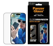 Szkła hartowane na telefon - PanzerGlass Ultra-Wide Fit Fastfit do iPhone 17 Pro - miniaturka - grafika 1