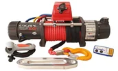 Wciągarki - Wyciągarka Escape EVO 12000 lbs [5443 kg] Dual Speed z liną syntetyczną 12V (lina: 10 mm czerwona dyneema 28m 10400kg +hak) 81877732 - miniaturka - grafika 1
