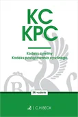Prawo - KC. KPC. Kodeks cywilny. Kodeks postępowania cywilnego. Edycja Sędziowska - miniaturka - grafika 1