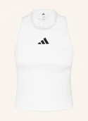 Koszulki i topy damskie - Adidas Tank Top 3s weiss - miniaturka - grafika 1