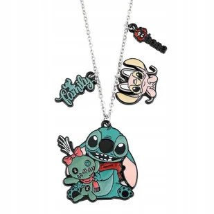 Stitch w bajkowym wydaniu - piękny naszyjnik z zawieszką - Biżuteria dla dzieci - miniaturka - grafika 1