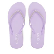 Klapki i japonki damskie - Japonki Guess E5GZ05BB00F Fioletowy - miniaturka - grafika 1