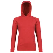 Bluzy sportowe damskie - Bluza damska High Point Moa Merino Lady Hoody Rozmiar: XL / Kolor: czerwony - miniaturka - grafika 1