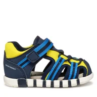 Buty dla chłopców - Sandały Geox B Sandal Iupidoo B555PA 05014 C4502 Granatowy - miniaturka - grafika 1