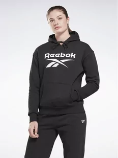 Reebok Bluza Identity Big Logo H54748 Czarny Loose Fit - Bluzy damskie - miniaturka - grafika 1