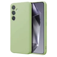 Etui i futerały do telefonów - Etui CRONG Color Cover do Samsung Galaxy S24 Zielony - miniaturka - grafika 1