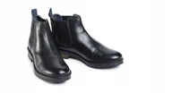 Botki męskie - WRANGLER SZTYBLETY MĘSKIE CZARNE SKÓRZANE 41 ŻND - miniaturka - grafika 1