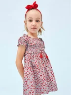 Sukienki i spódniczki dla dziewczynek - Mayoral Sukienka codzienna 3924 Czerwony - miniaturka - grafika 1