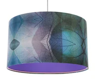 Lampy stojące - Fioletowa duża lampa wisząca do salonu - S389 L3-H15 - miniaturka - grafika 1