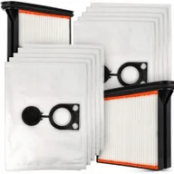 Worki do odkurzaczy - 10x Worek Worki Do Odkurzacza Bosch GAS25 Starmix Metabo 2x Filtr - miniaturka - grafika 1