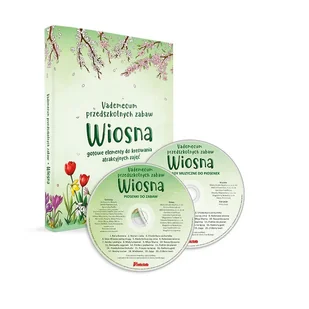 Bliżej przedszkola Vadenecum przedszkolnych zabaw. Wiosna + 2 CD praca zbiorowa - Materiały pomocnicze dla nauczycieli - miniaturka - grafika 1