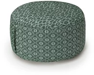 Pufy i podnóżki - Le Jacquard Fran ais Pufa Nature Sauvage Zielona - miniaturka - grafika 1