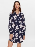 Piżamy damskie - Lauren Ralph Lauren Koszula nocna ILN32263 Granatowy Regular Fit - miniaturka - grafika 1