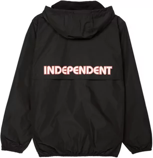 Kurtki męskie - kurtka męska INDEPENDENT BAUHAUS WINDBREAKER JACKET Black - grafika 1