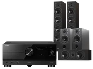 Kino domowe - Yamaha RX-A4A (czarny) + Diva 6 + 3 + 7 (czarny) - miniaturka - grafika 1