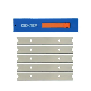Ostrze wymienne do skrobaka 100 mm 5 szt.DEXTER - Narzędzia murarskie - miniaturka - grafika 1
