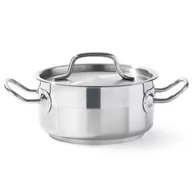 Akcesoria gastronomiczne - Hendi Garnek niski z pokrywką 7,5 l 830505 - miniaturka - grafika 1