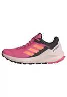 Buty trekkingowe damskie - adidas Damskie buty Terrex Rider W do biegania w terenie, nie do piłki nożnej, niskie, Pink Fusion Pink Fusion Amber Tint, 39 1/3 EU - miniaturka - grafika 1