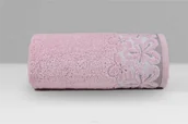 Ręczniki - Greno BELLA RĘCZNIK 50x90 10 RÓŻANY 450 109840 - miniaturka - grafika 1