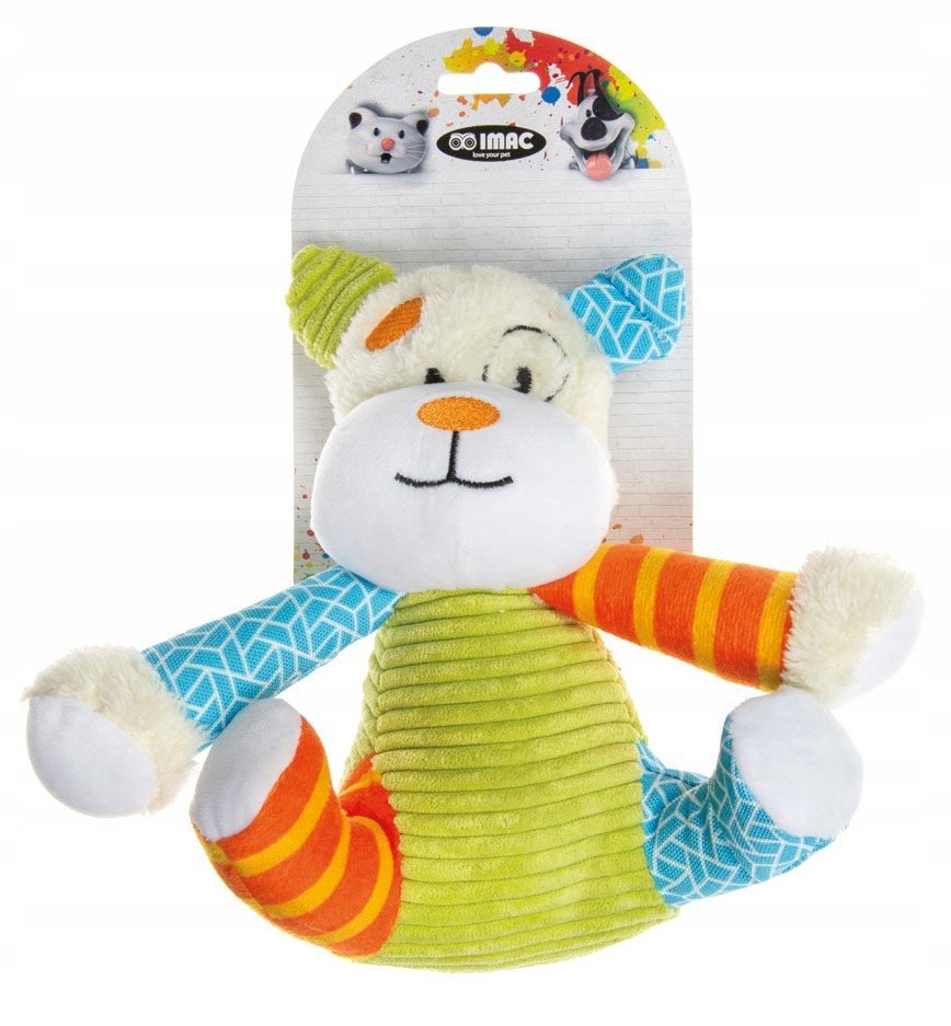 Pies, zabawka, dla psa, plusz, 16x19,5 cm