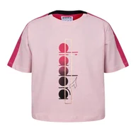 Odzież sportowa dziecięca - Koszulka dziecięca DIADORA JG. T-SHIRT SS LOGO MANIA - miniaturka - grafika 1