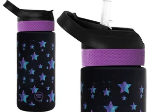 Coolpack Bidon Szkolny Bibby Star Night Z Rurką 420 Ml Blokada Wylania - Bidony dla dzieci - miniaturka - grafika 1