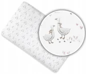 Prześcieradła dla dzieci - PRZEŚCIERADŁO BAWEŁNIANE DO DOSTAWKI 90x50 WZORY! - miniaturka - grafika 1