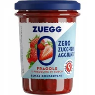 Konfitury, marmolady, powidła - Konfitura z truskawek bez białego cukru włoska 220g - miniaturka - grafika 1