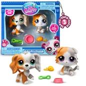 Figurki dla dzieci - Littlest Pet Shop 3 seria 2-pak Scottish #152 Spaniel #153 00626 00623 - miniaturka - grafika 1